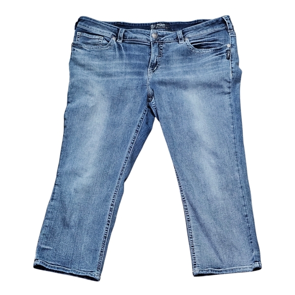 Silver Jeans Denim - Silver jeans "Aiko" capris